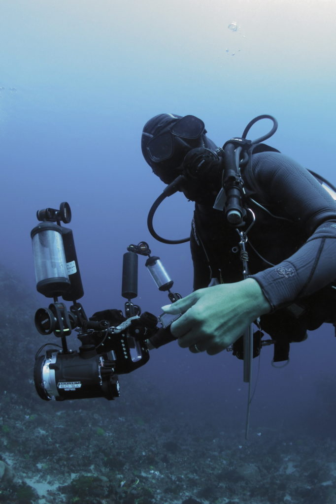 Instructor alex with camera